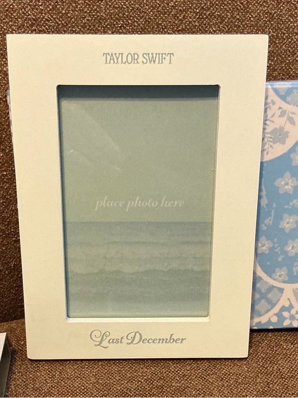 Taylor Swift White 'Last December' Picture Frame